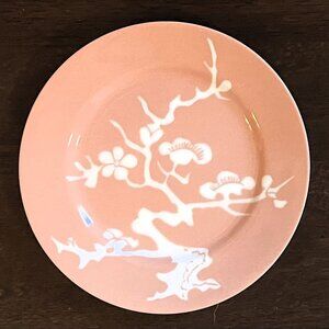 Fitz & Floyd Prunier De Chine Peach (Negative) Salad Plate – Elegant Bonsai